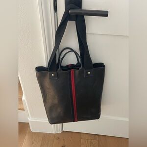 Clare V Black Annie Tote